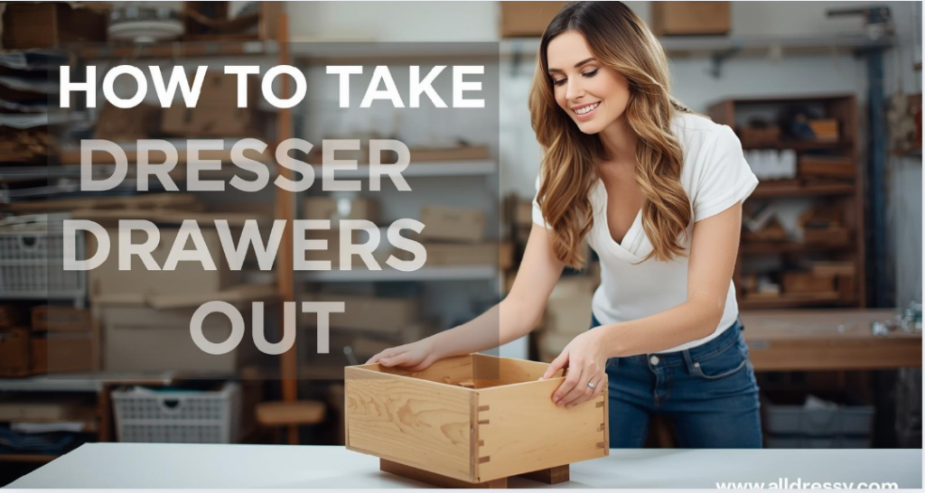 How to Take Dresser Drawers Out