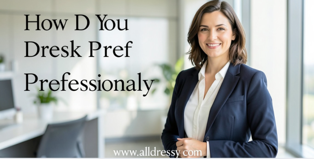 How Do You Dress Professionally