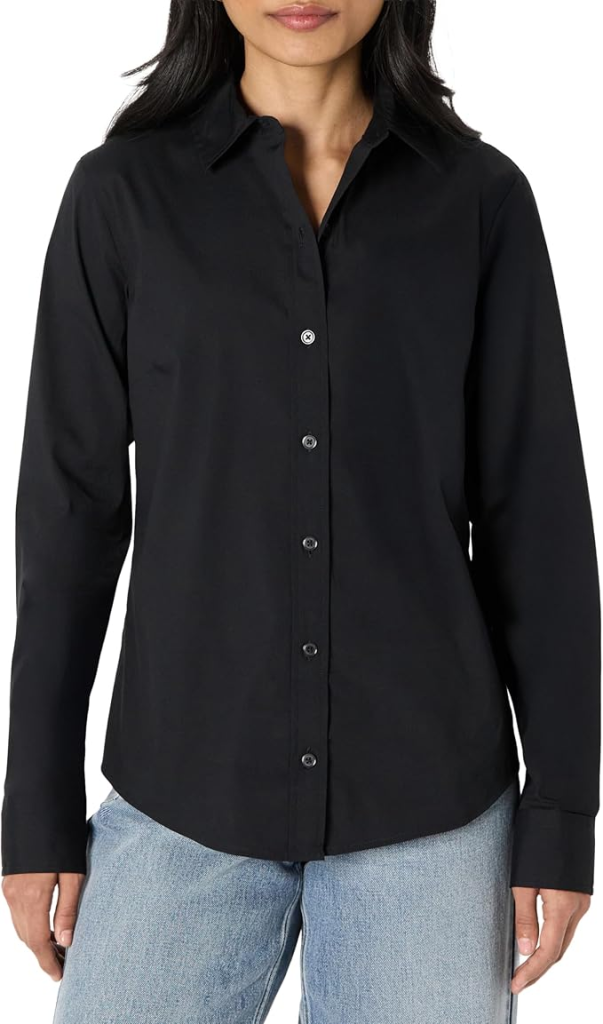  Amazon Essentials Regular‑Fit Stretch Dress Shirt