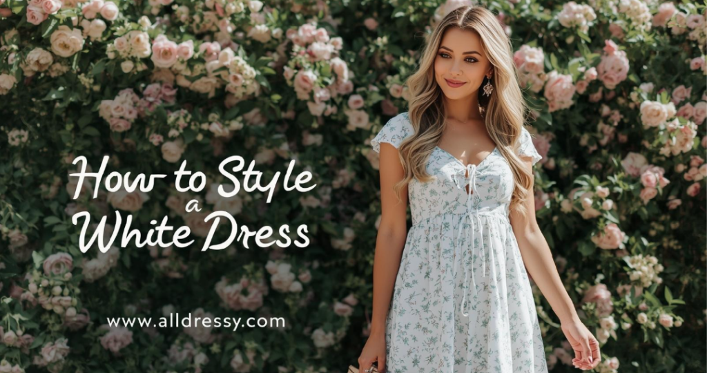 How to Style a White Dress: