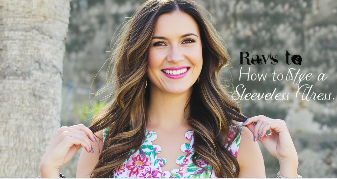 How to Style a Sleeveless Dress