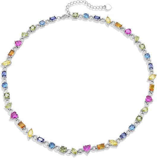 Classic Crystal Tennis Necklace