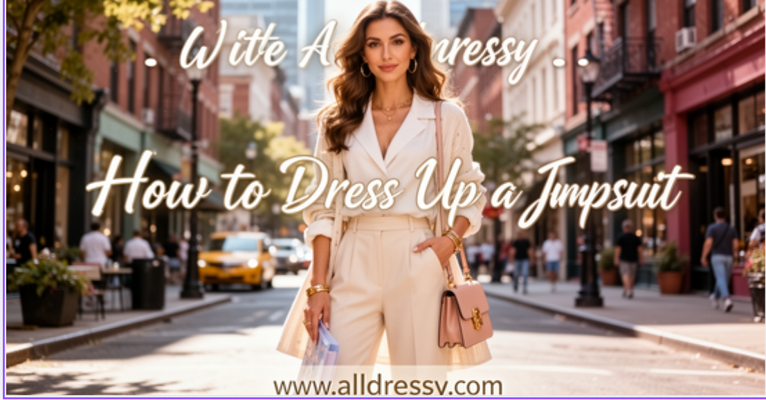 How to Dress Up a Jumpsuit: