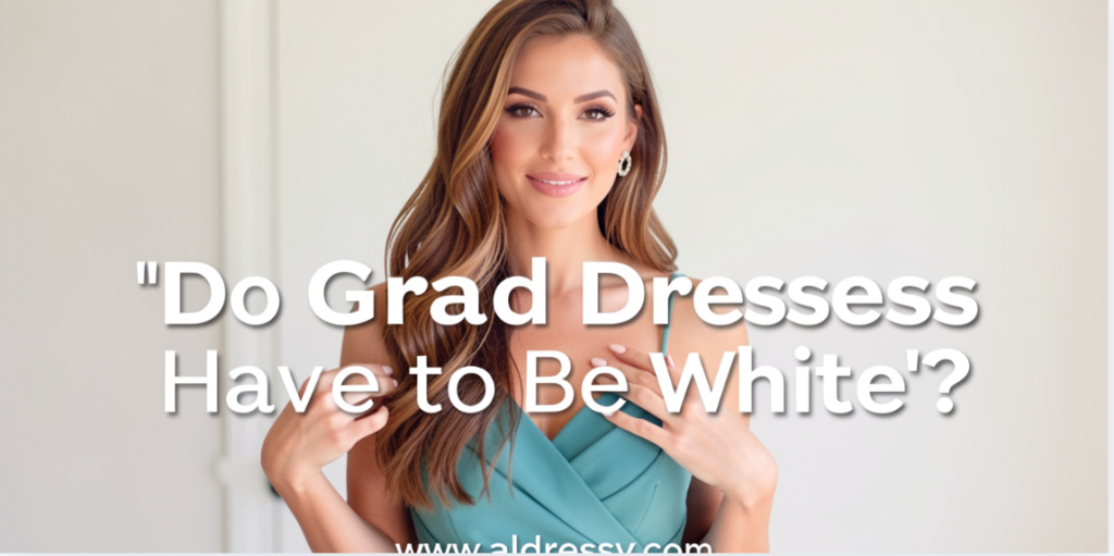 Do Grad Dresses Have to Be White?