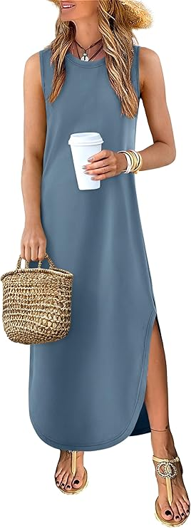 Anrabess Casual Maxi Dress