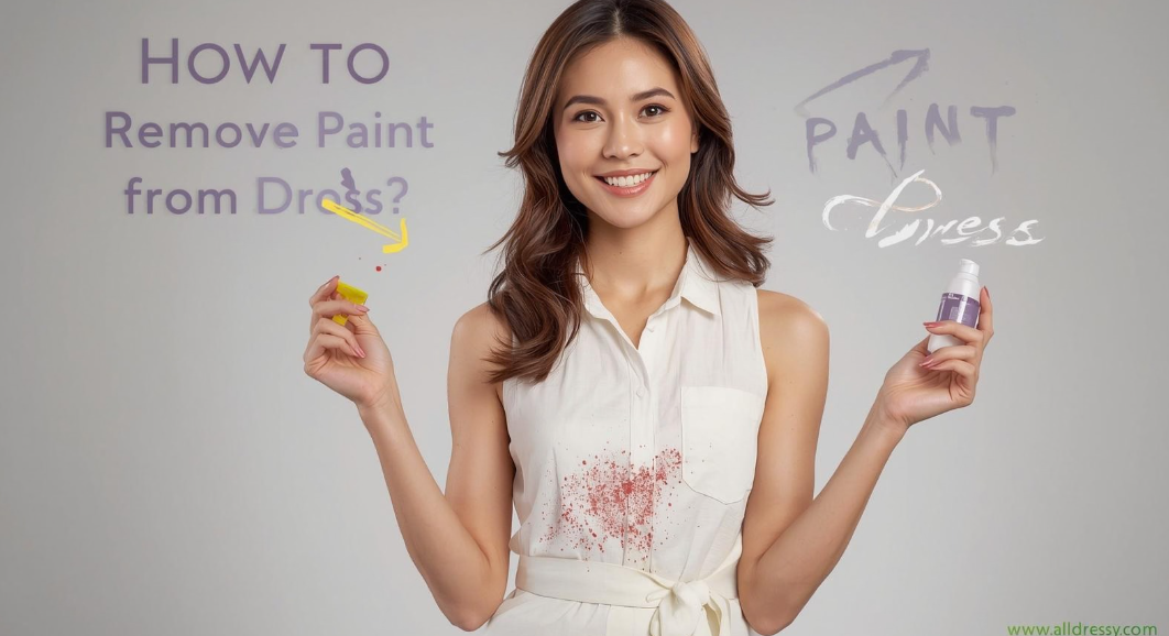 How to Remove Paint from Dress?
