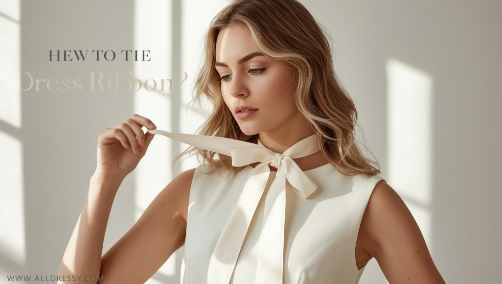 How to Tie Dress Ribbon?