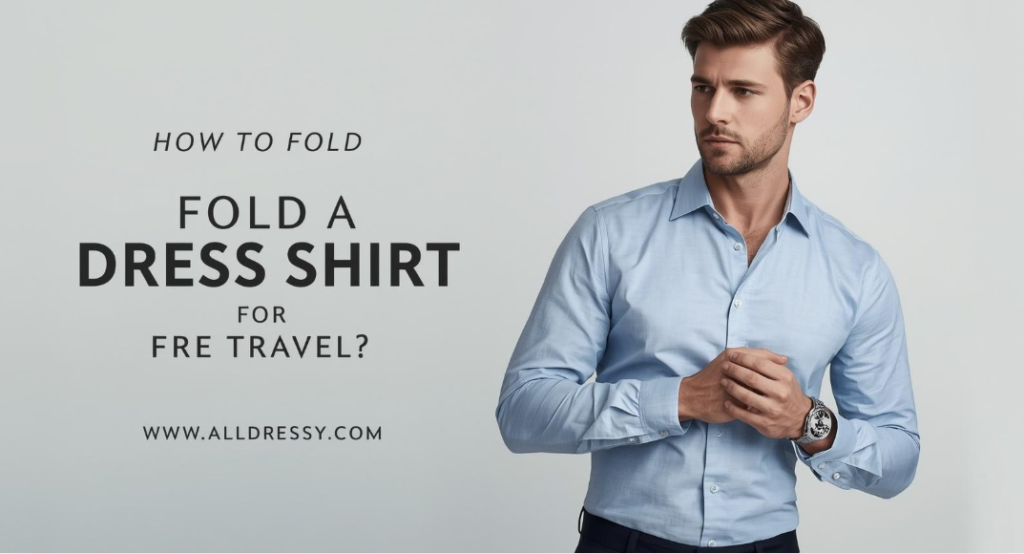 How to Fold a Dress Shirt for Travel?