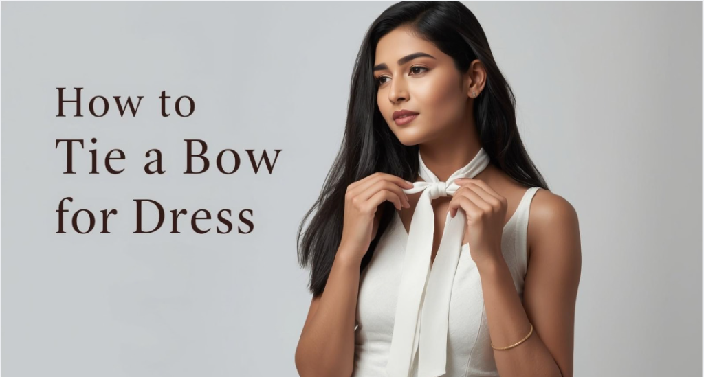 How to Tie a Bow for Dress