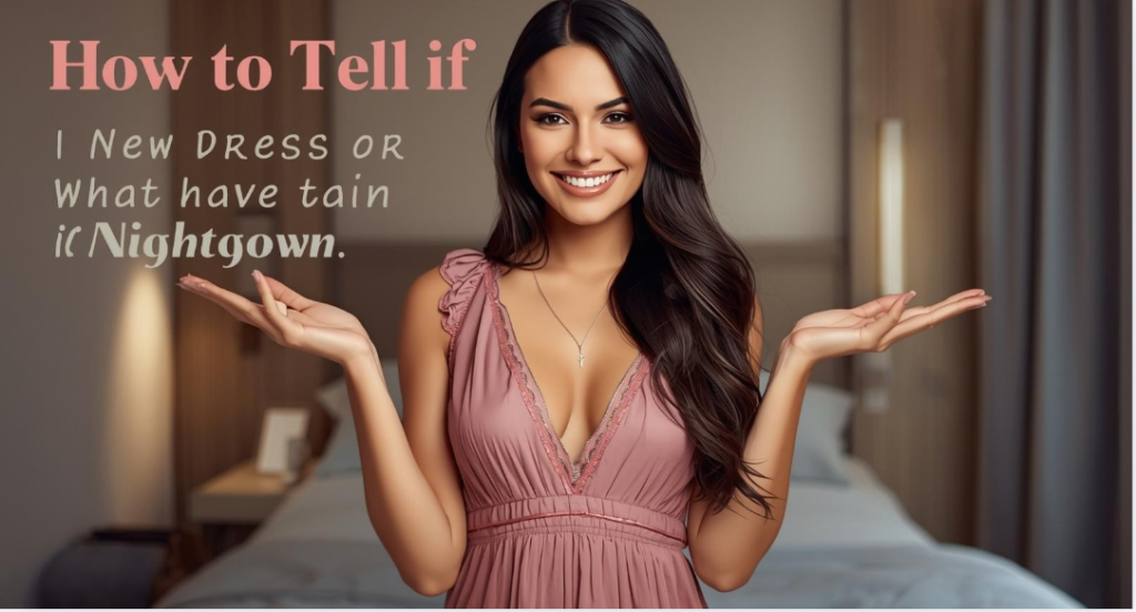 How to Tell if Dress or Nightgown