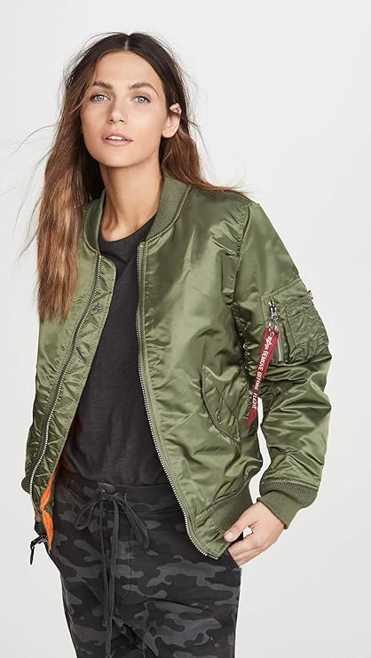  Alpha Industries MA‑1 Bomber Jacket Women