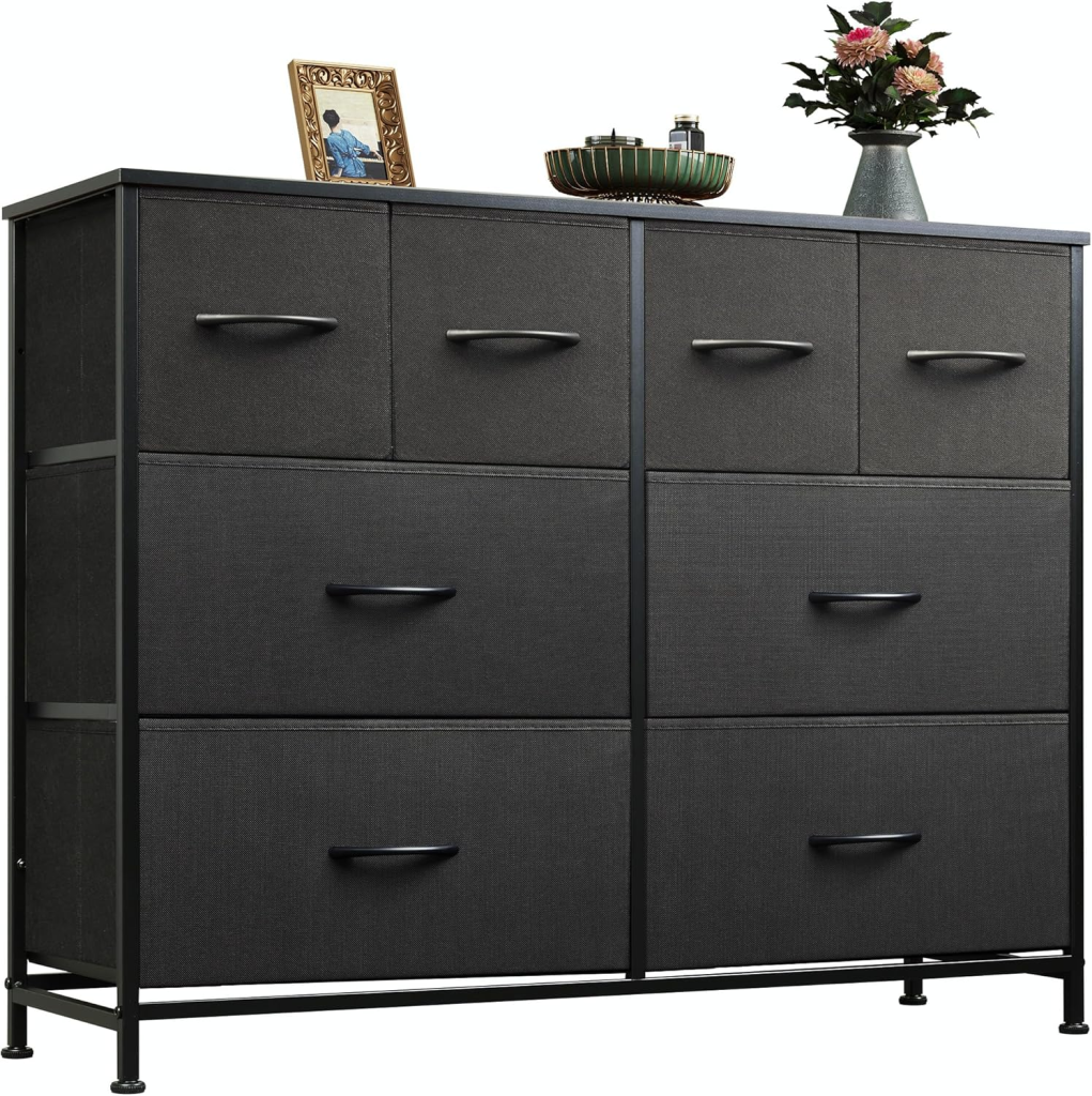 WLIVE Fabric Drawer Dresser (8 Drawers)
