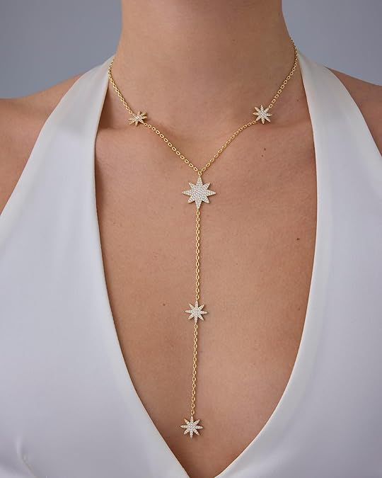 PAVOI 14K Gold Plated Layered Necklace Set