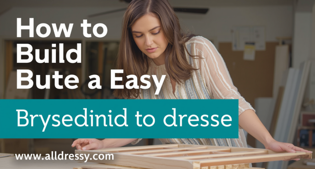 How to Build a Dresser Easy?