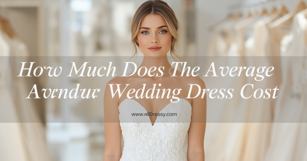 How Much Does the Average Wedding Dress Cost?
