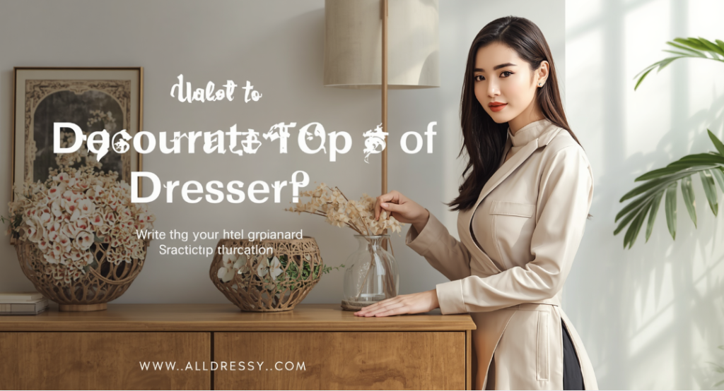 How to Decorate Top of Dresser?