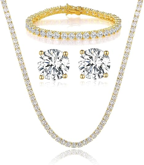 ALOHA 18K Gold Plated 3-Piece Jewelry Set