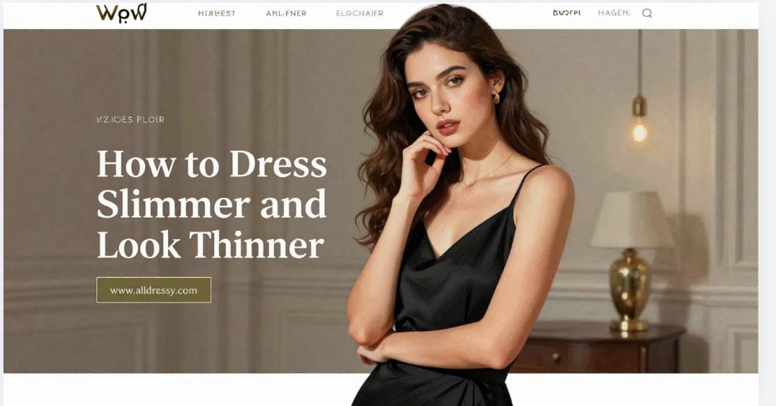 How to Dress Slimmer and Look Thinner