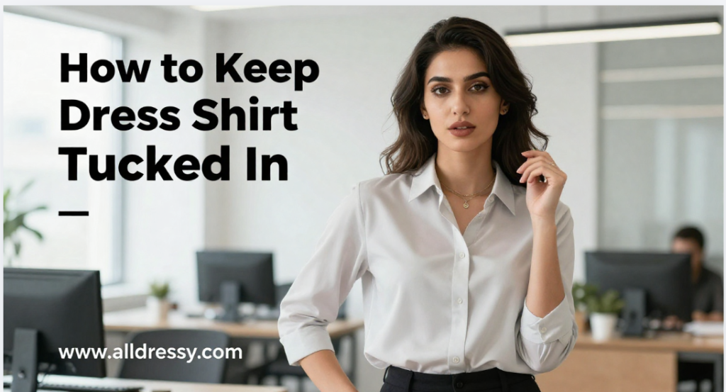 How to Keep Dress Shirt Tucked In