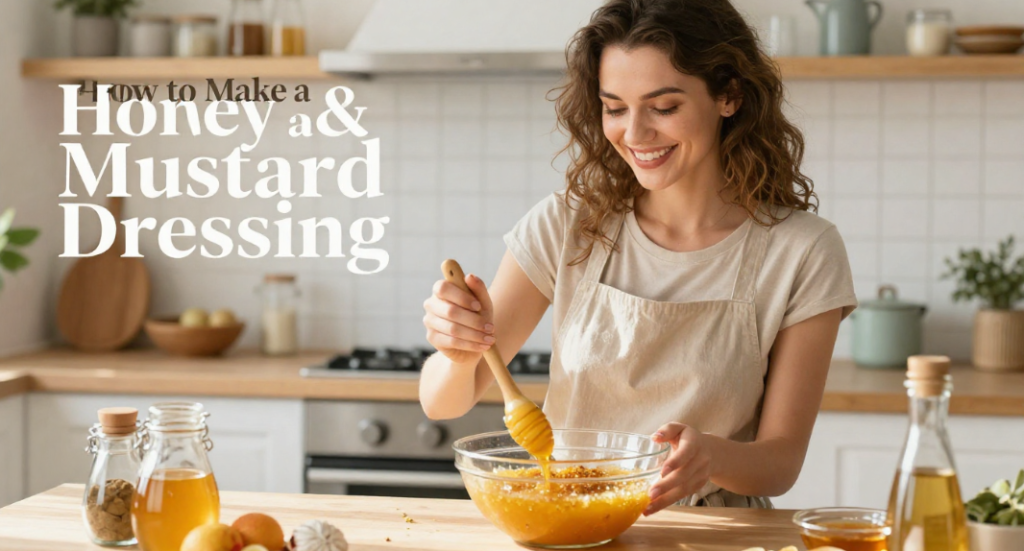 How to Make a Honey and Mustard Dressing