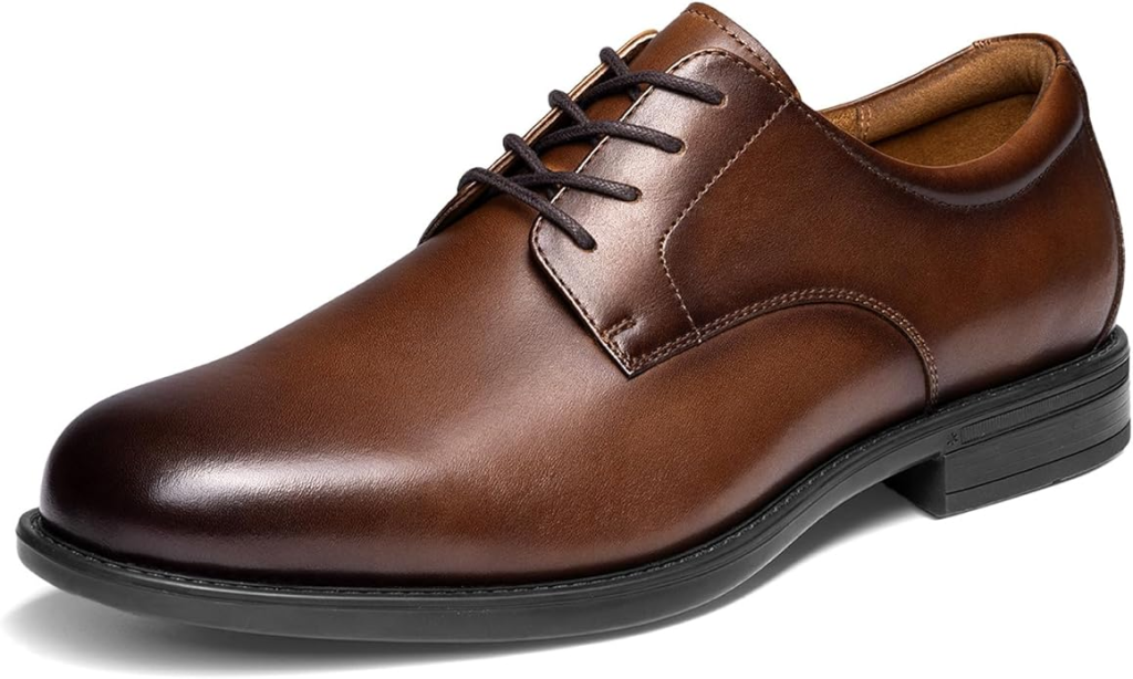 Classic Leather Dress Shoes – Derby or Oxford Style 