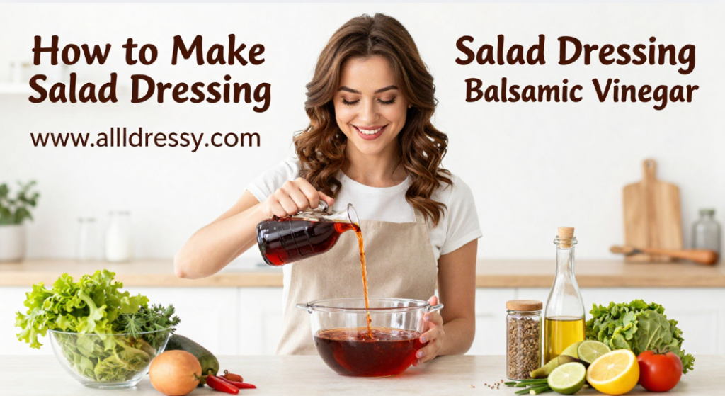 How to Make Salad Dressing with Balsamic Vinegar