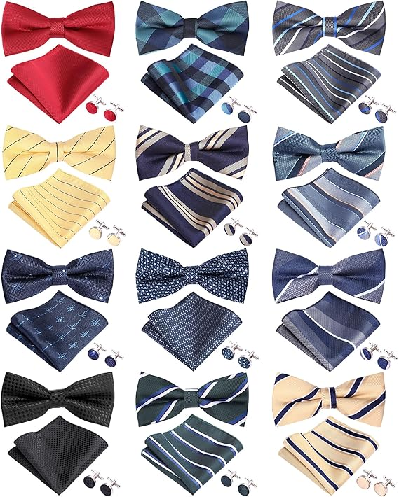 Best Accessory: Bow Tie and Pocket Square Set