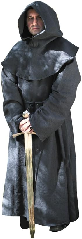 Museum Replicas Limited Brown Hooded Monk Robe and Hood