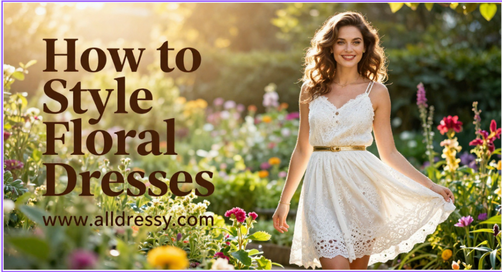 How to Style Floral Dresses