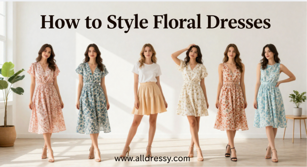 How to Style Floral Dresses