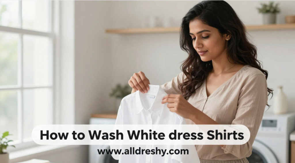How to Wash White Dress Shirts