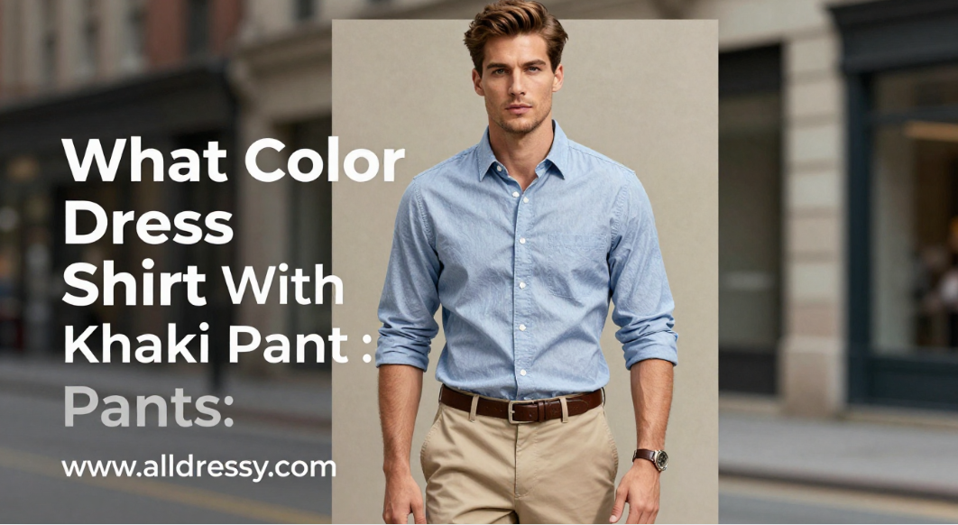 What Color Dress Shirt With Khaki Pants