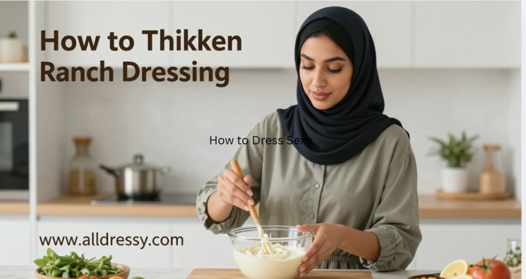 How to Thicken Ranch Dressing