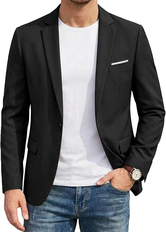 Men’s Slim Fit Casual Blazer – Day‑to‑Night Style