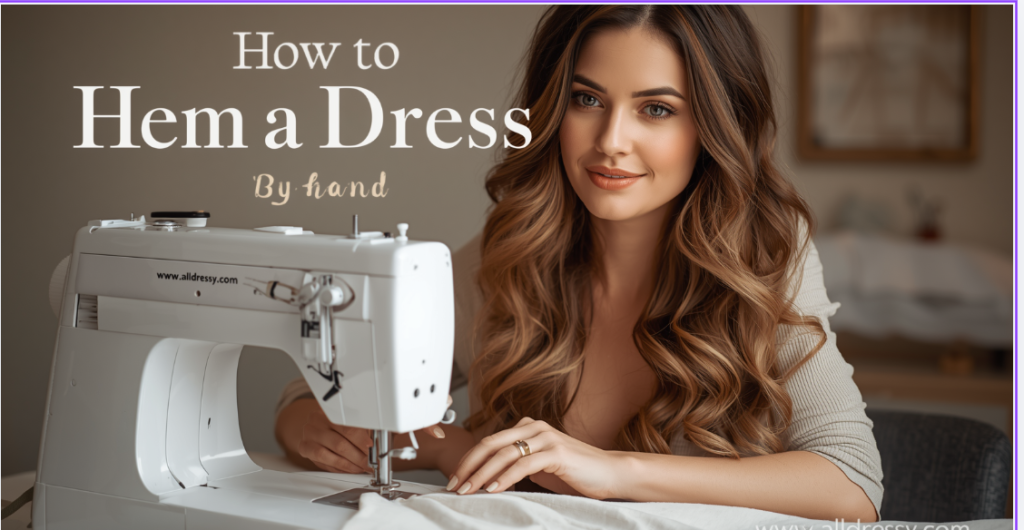 How to Hem a Dress by Hand