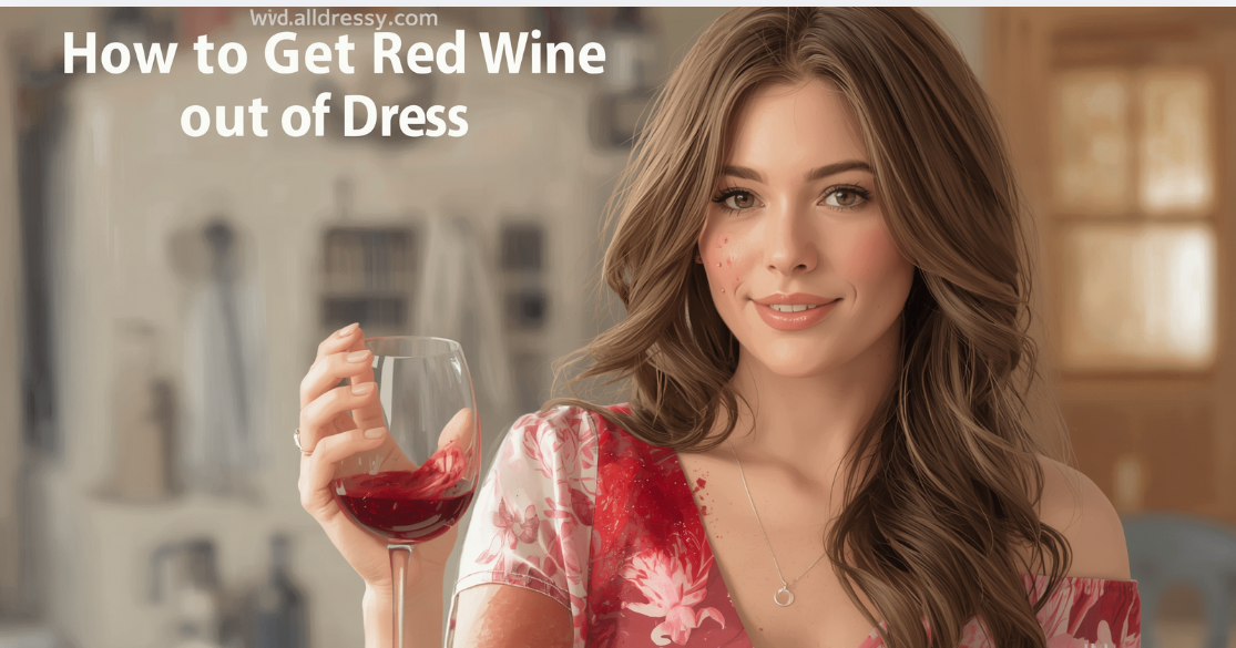 How to Get Red Wine Out of Dress