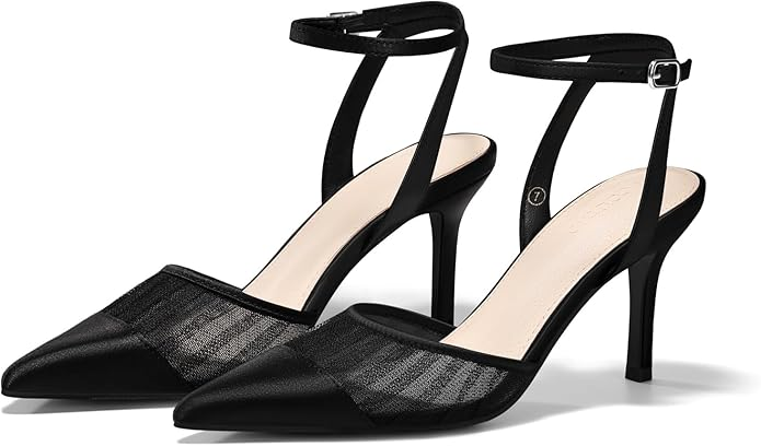 Nude Block Heel Pumps