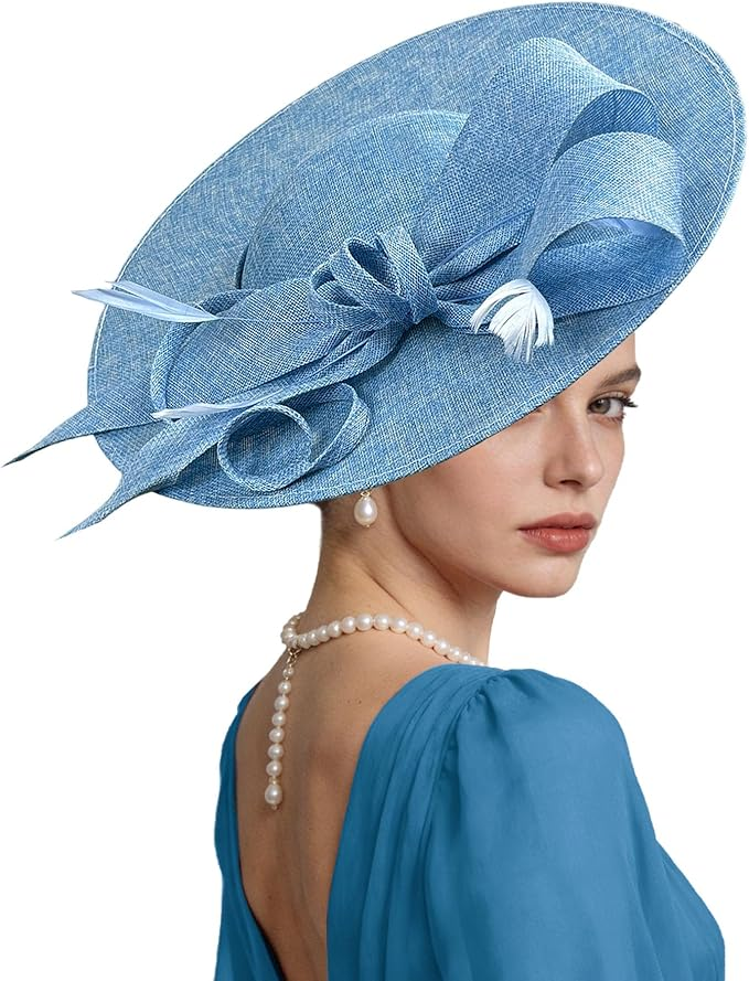Wide-Brim Hat or Structured Fascinator