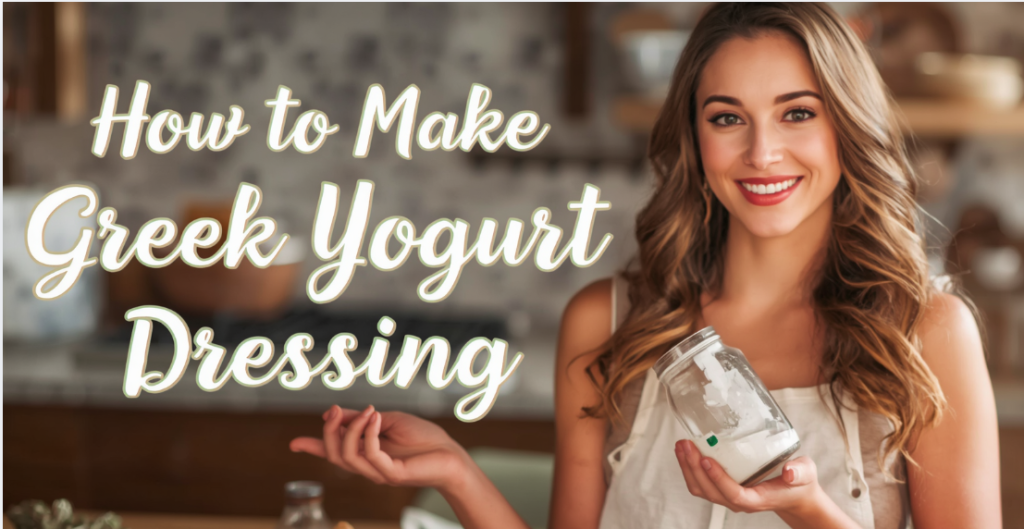 How to Make Greek Yogurt Ranch Dressing