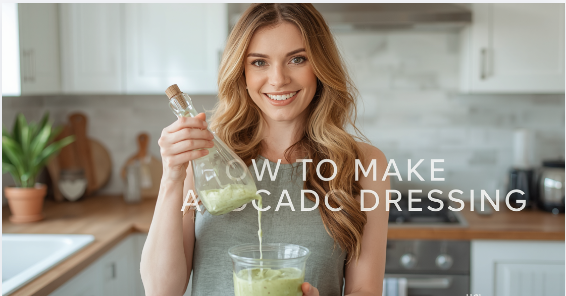 How to Make Avocado Dressing