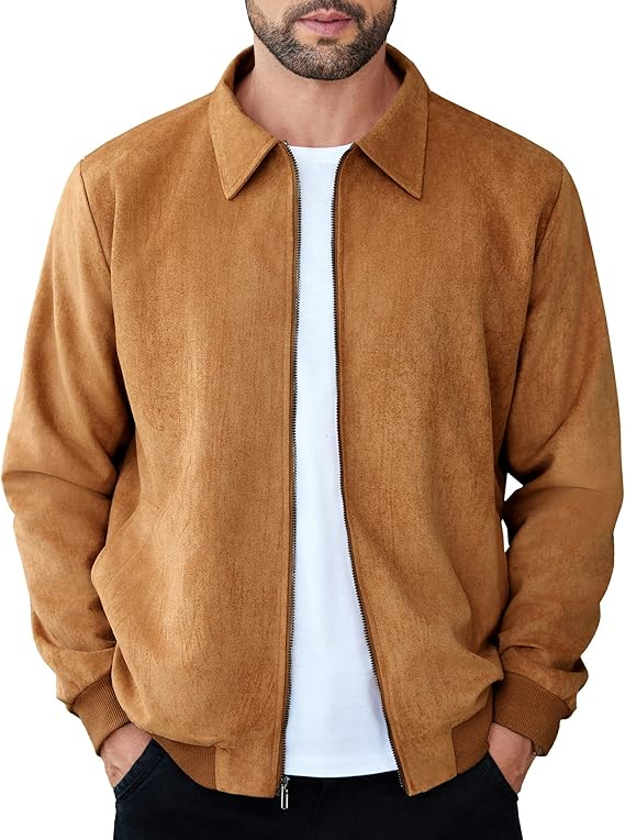  COOFANDY Men’s Leather Jacket