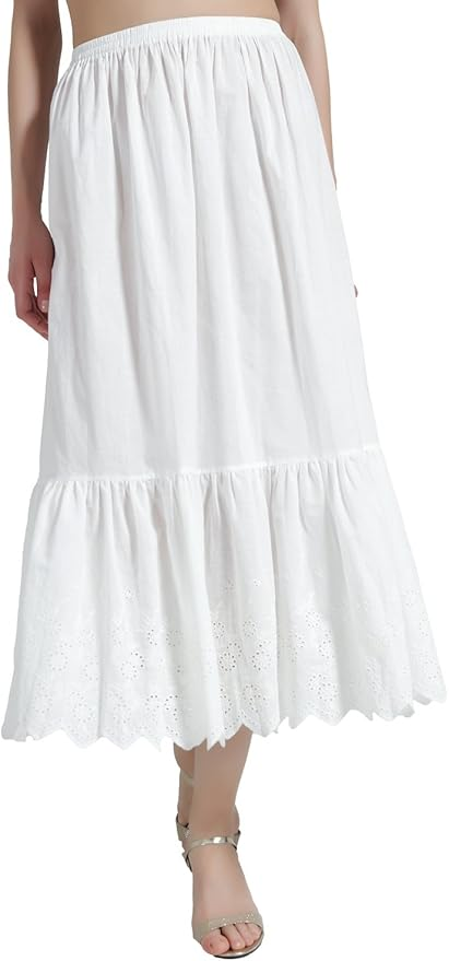  Dress Extender Lace Slip Skirt