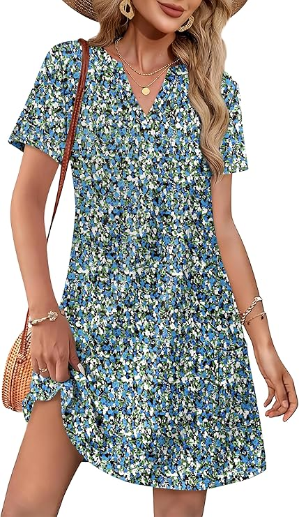 WIHOLL Casual Shift Dress