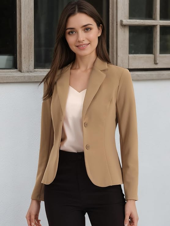  Women’s Tailored Blazer Jacket