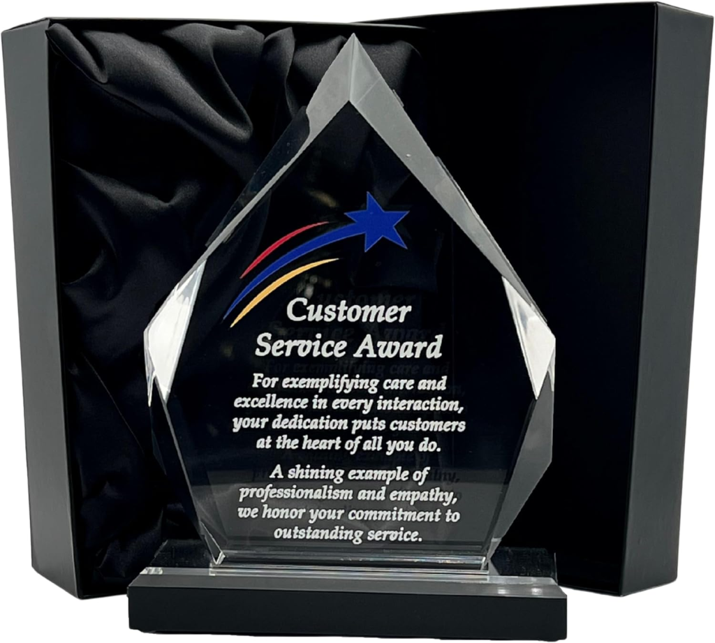 Best Overall – Personalized Acrylic Trophy Plaque