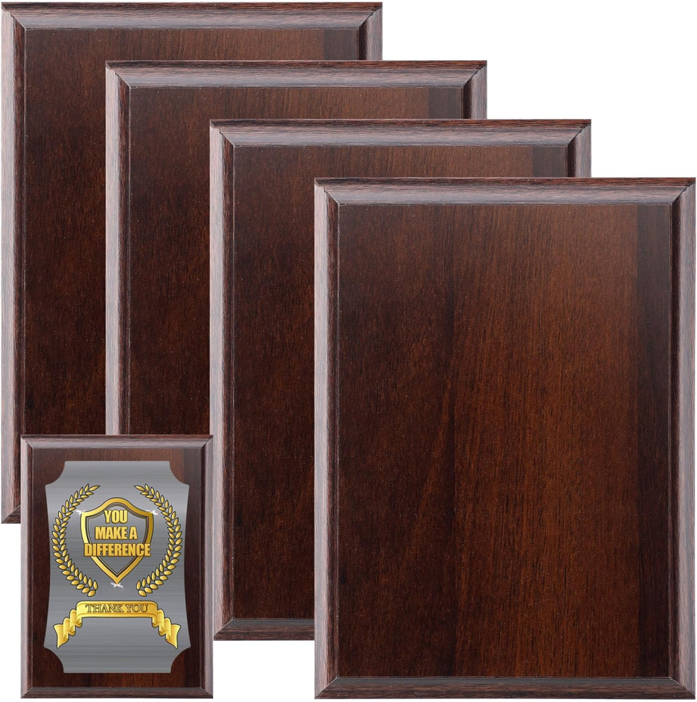 Wooden Engraved Award Plaque