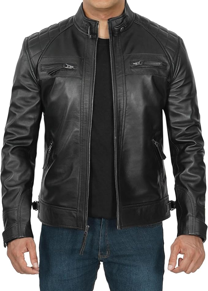 Smart Casual Icon: Leather Jacket
