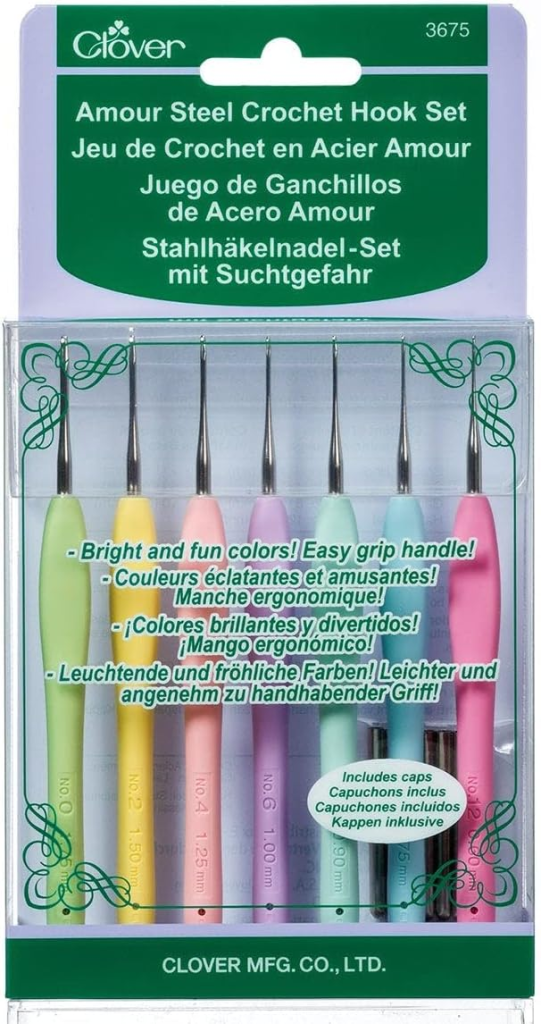 Aunt Lydia’s Steel Crochet Hook Set