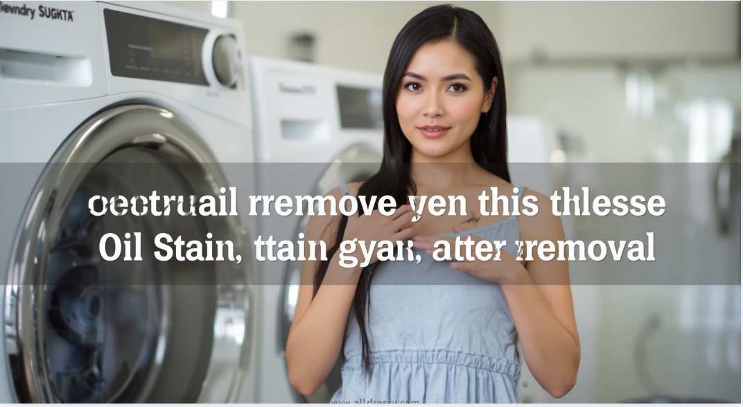 How to Remove Oil Stain from Dress