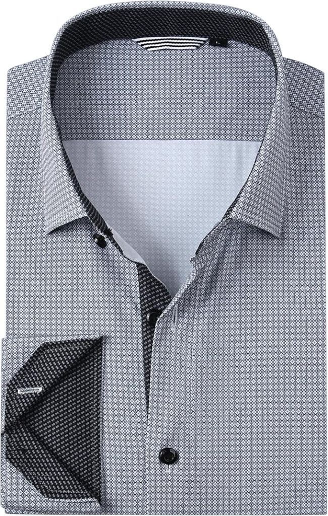  PJ PAUL JONES Printed Dress Shirt